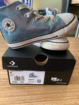 converse niña talla 24