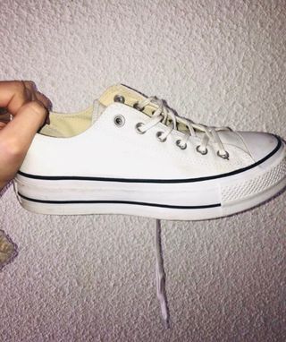 converse plataforma segunda mano