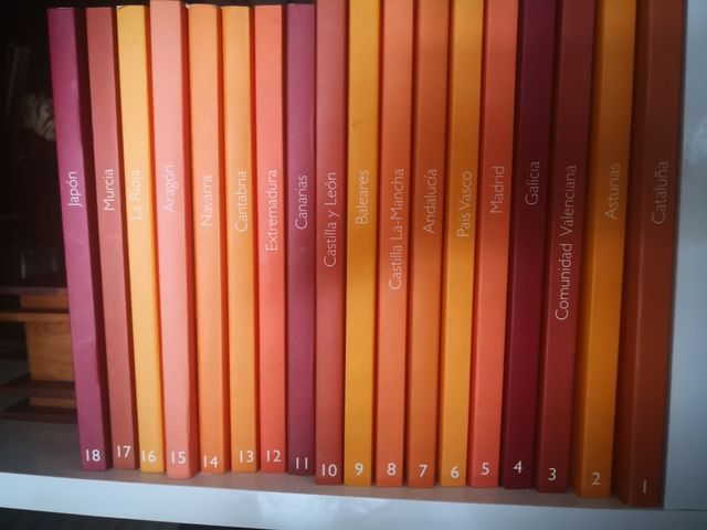 colección de recetas de las comunidades de España