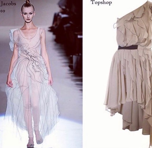 Vestido Topshop Marc Jacobs