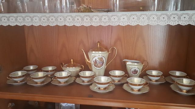 clásico juego cafe vintage 12 servicios