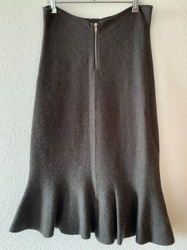 Falda punto Manifesto gris