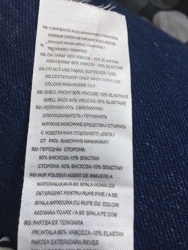 Camiseta viscosa elástica