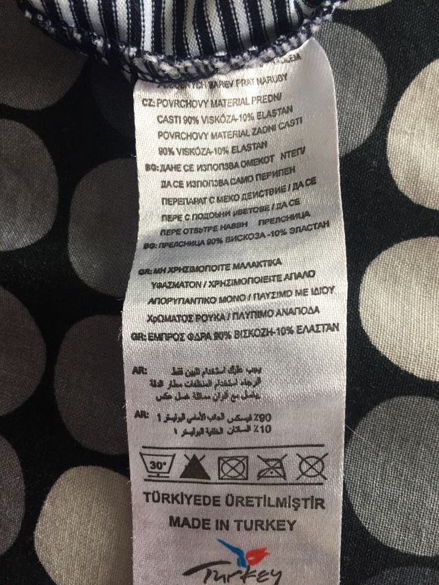 Camiseta viscosa elástica