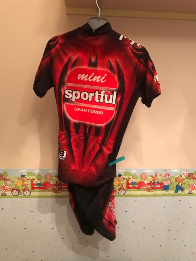 Maillot y culotte ciclista niñ@