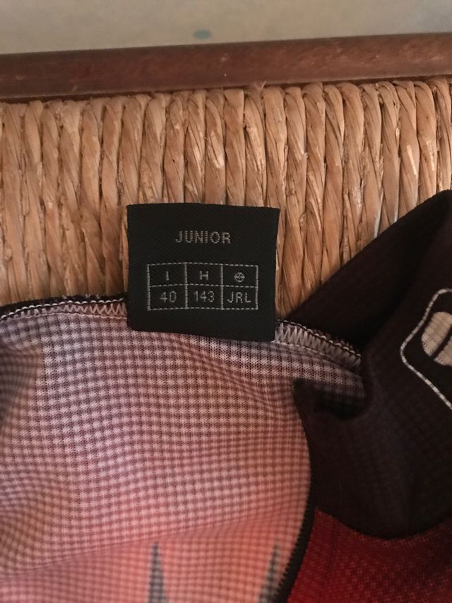 Maillot y culotte ciclista niñ@