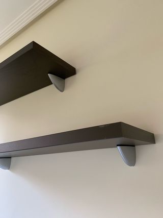 25 X 5 Mm Cubierta De Tapa Marrón supresión agujero Agujero Tapón Cocina Dormitorio Armario Estante