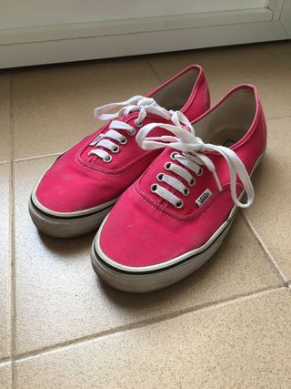 vans rosas originales