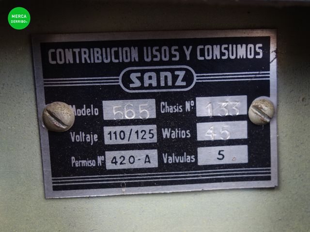 Radio marca SANZ REF_VI105
