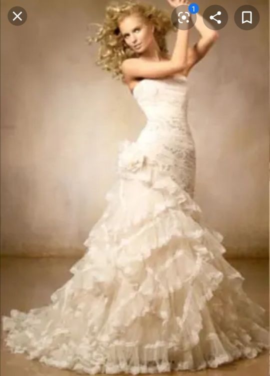 traje de novias "modelo ladera" pronovias