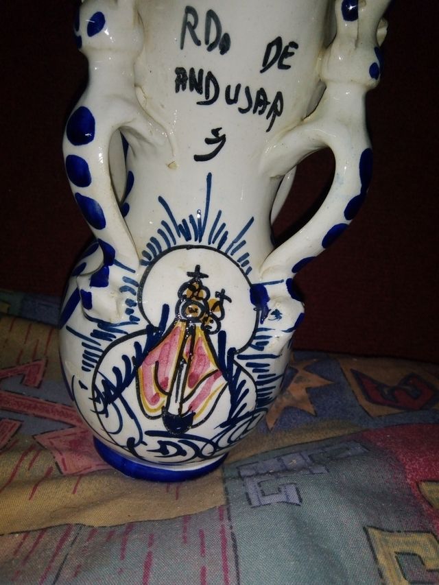 JARRA DE CUATRO PICOS