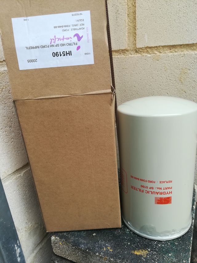 filtro hidráulico tractor new Holland ts115