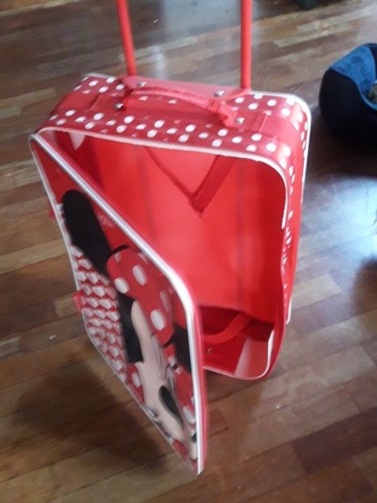 maleta infantil minnie