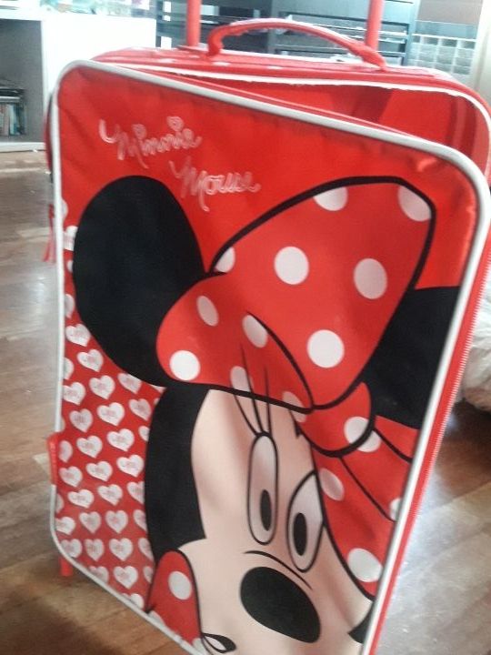maleta infantil minnie
