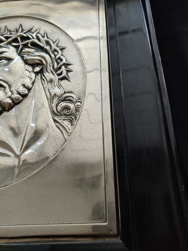 Cuadro de Cristo coronado de espinas.