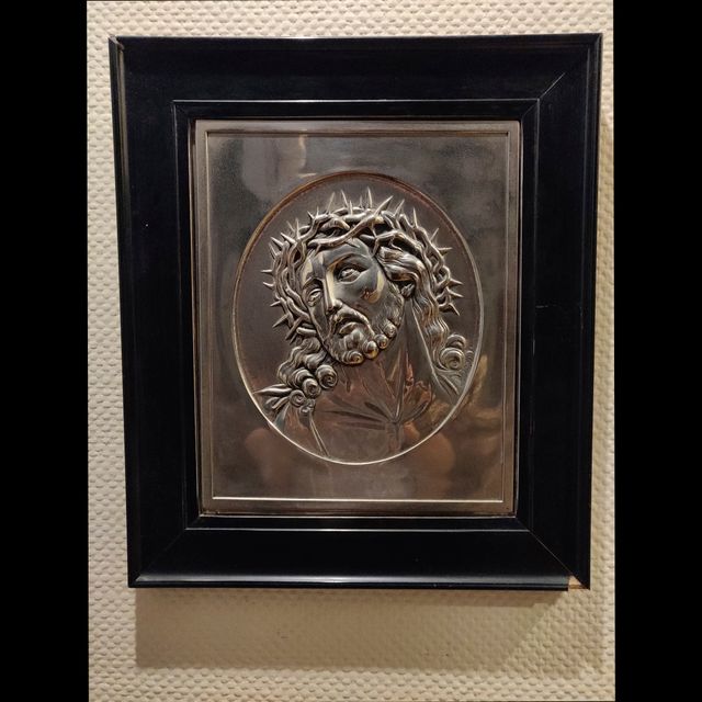 Cuadro de Cristo coronado de espinas.