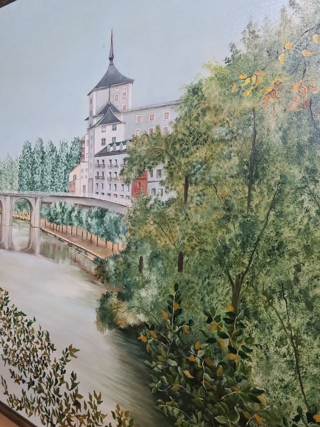 cuadro del puente de Aranda