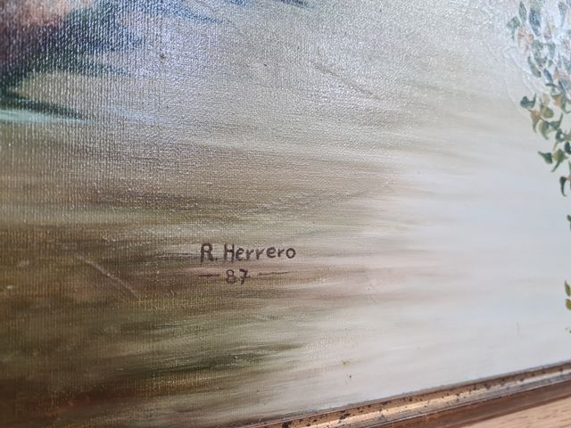 cuadro del puente de Aranda