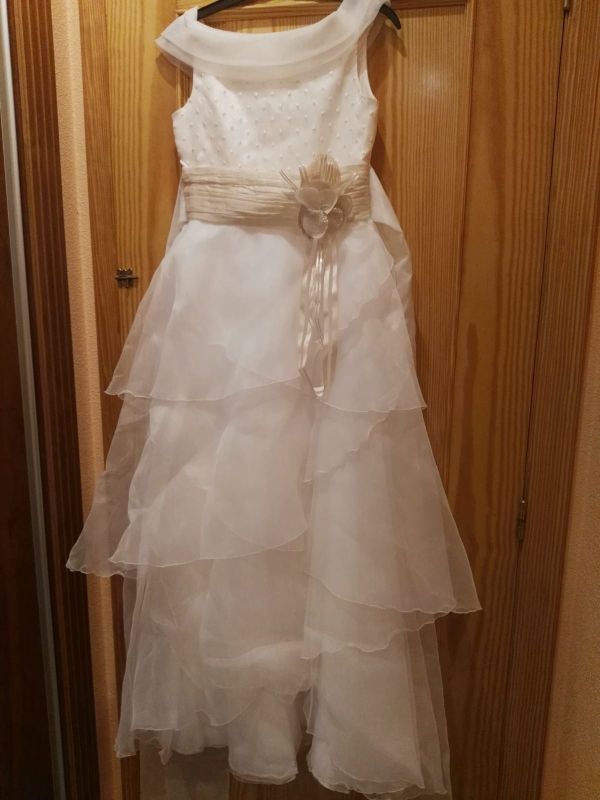 vestido de comunión nuevo talla 10