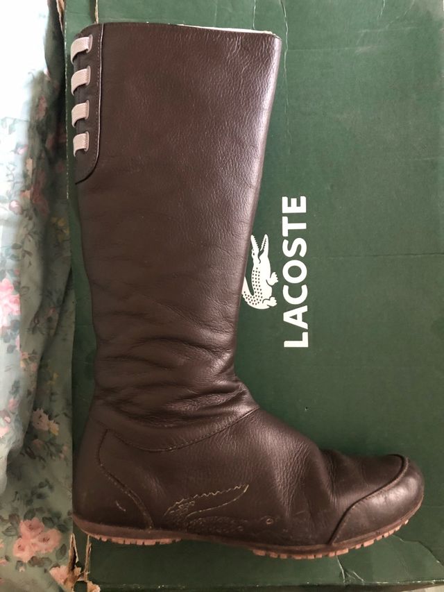 Botas altas lacoste