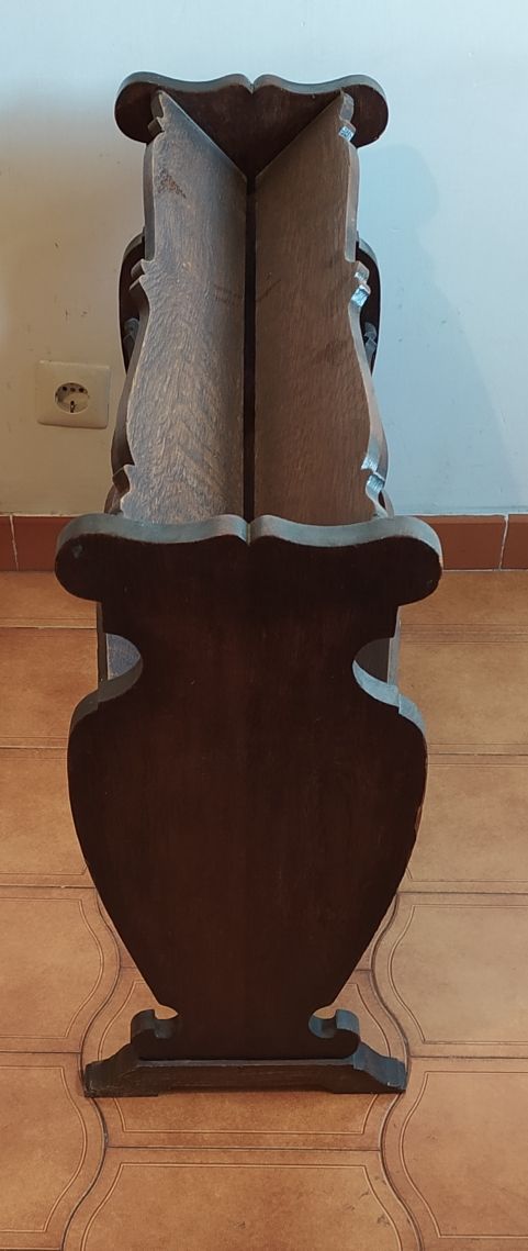 revistero de madera maciza