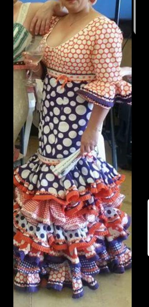 Traje de flamenca