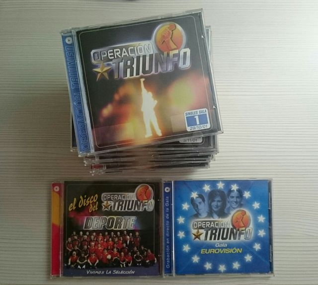 Pack CD Galas OT 1: Colección Operación Triunfo