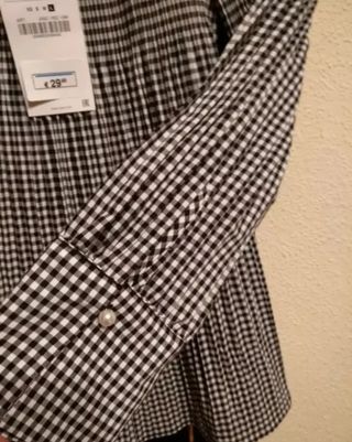 Blusa cuadros Vichy L Zara de segunda mano por 10 EUR en Getafe en WALLAPOP
