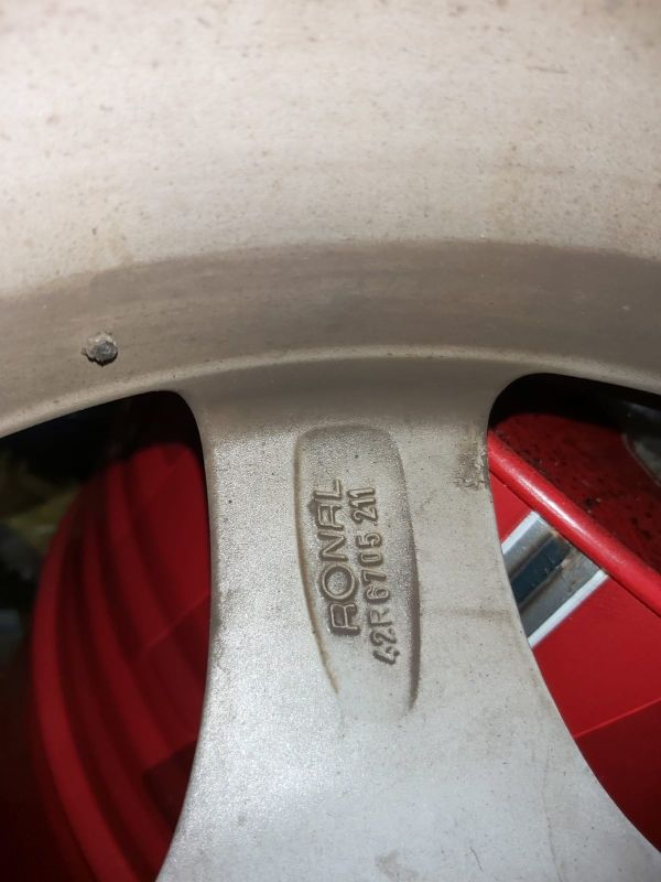 Llantas Ronal en 16 para BMW con neumaticos