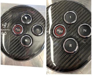 FIAT BOTONES CAMBIO AUTO MATICO CINQUECENTO ABARTH