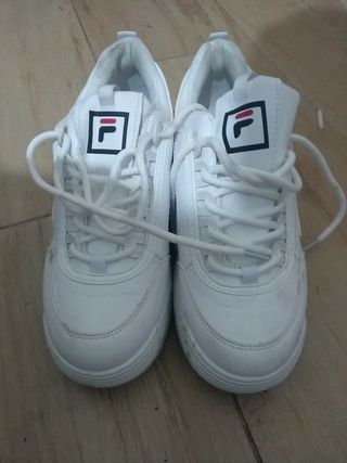zapatillas fila segunda mano
