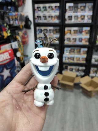 olaf with bruni funko pop