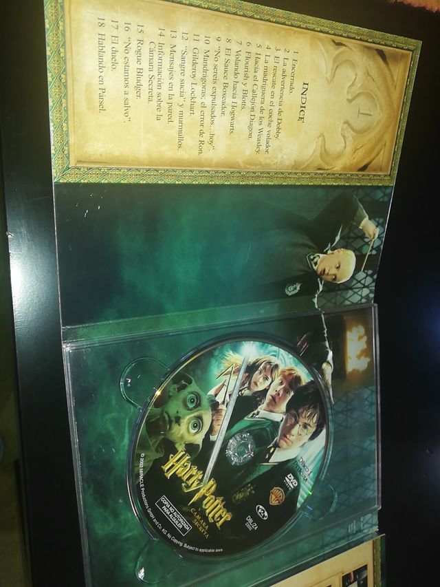 HARRY POTTER Y LA CÁMARA SECRETA