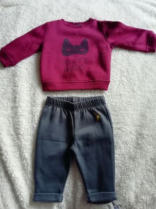 Chándal Bebe 3-6 meses de segunda mano por 5 EUR en Navarrete en WALLAPOP