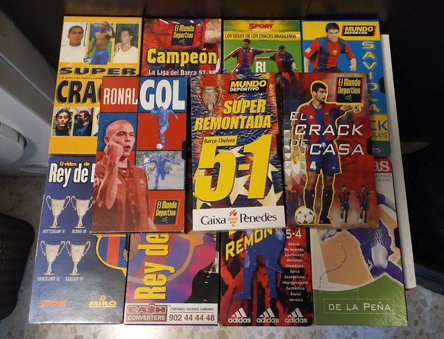 Vhs colección BARÇA