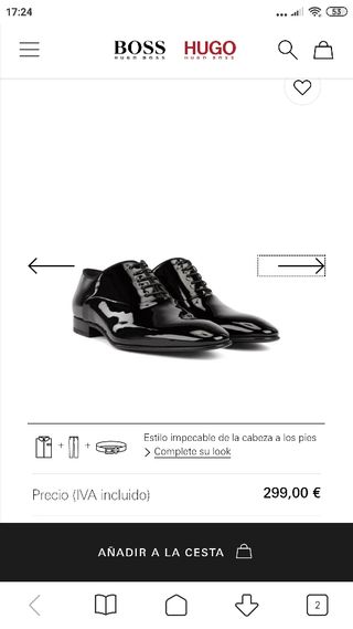 zapatos hugo boss hombre el corte ingles