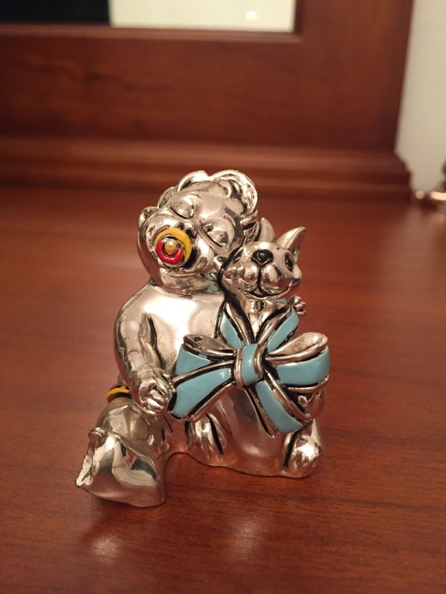 Lote de 10 figuras plata