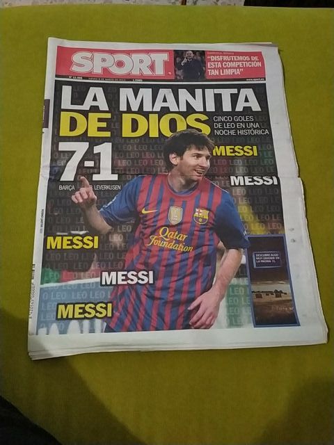 Periódicos antiguos de deportes.Parte 5