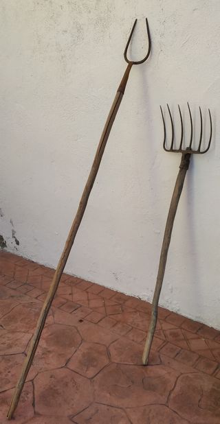 Horcas de hierro de segunda mano por 13 EUR en Santa Cruz del Retamar en  WALLAPOP