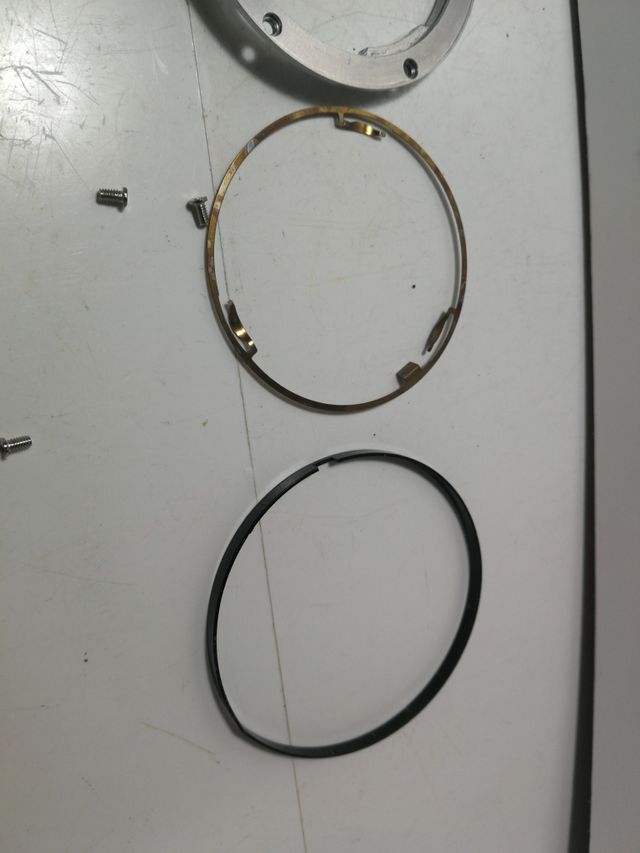 Bayoneta frontal de una Pentax Me, mesuper.