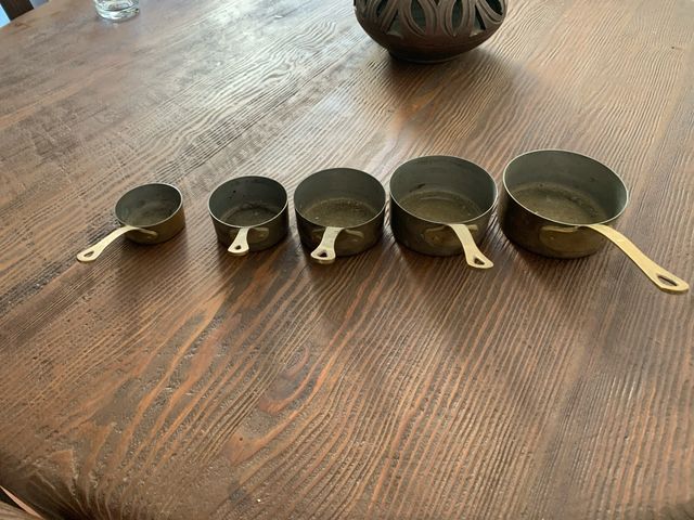 Sartenes antiguas latón bronce