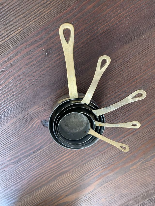 Sartenes antiguas latón bronce