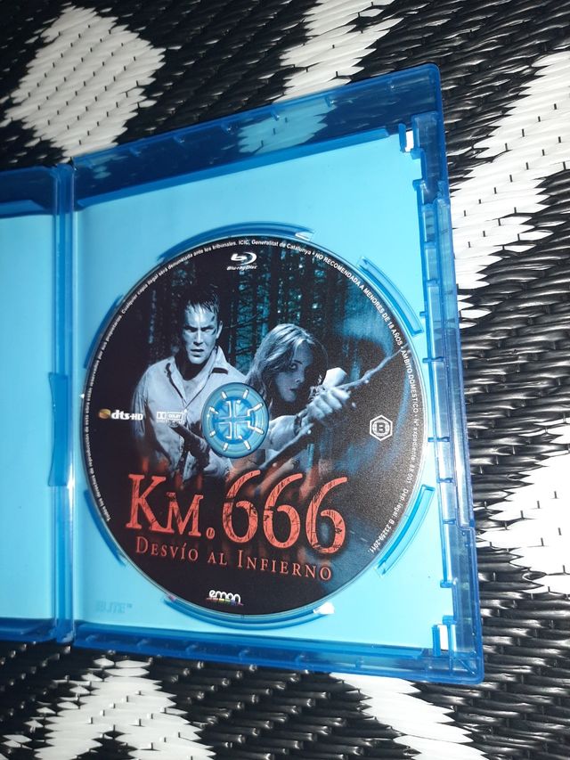 KM666 DESVÍO AL INFIERNO : BLU-RAY DESCATALOGADA