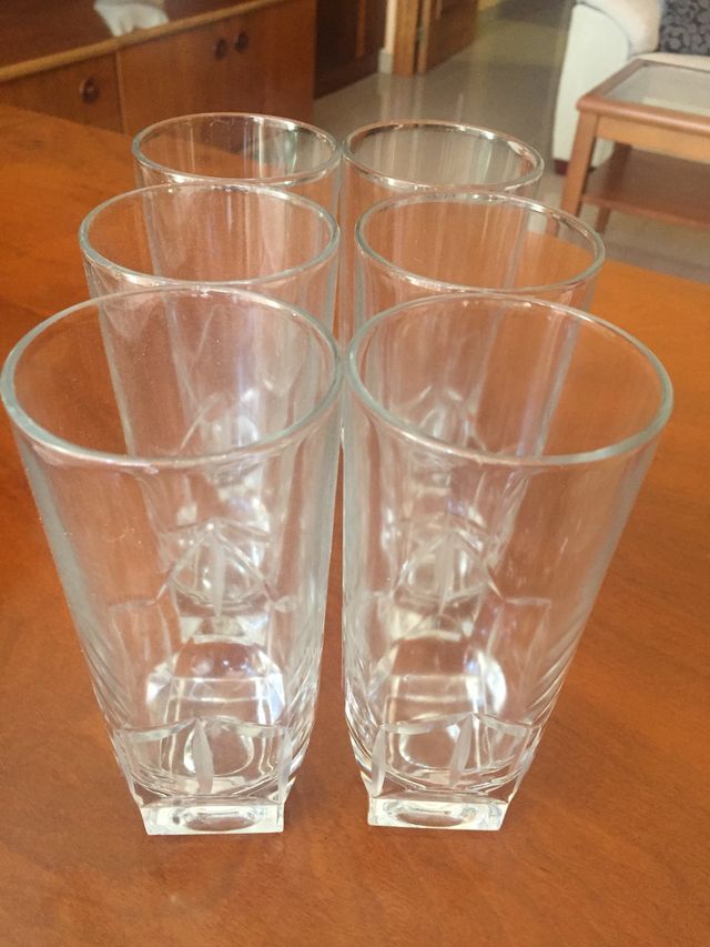 Juego de 5 vasos cubata