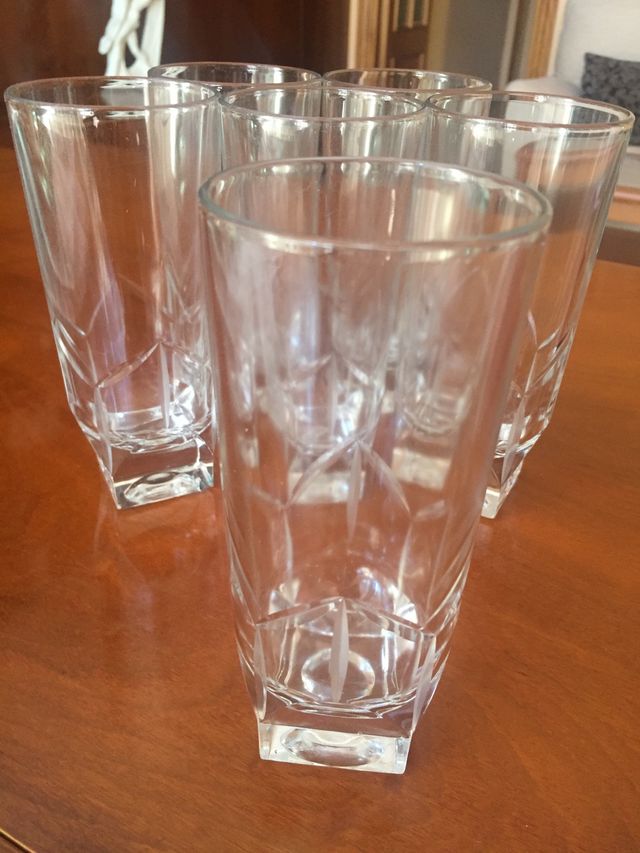 Juego de 5 vasos cubata