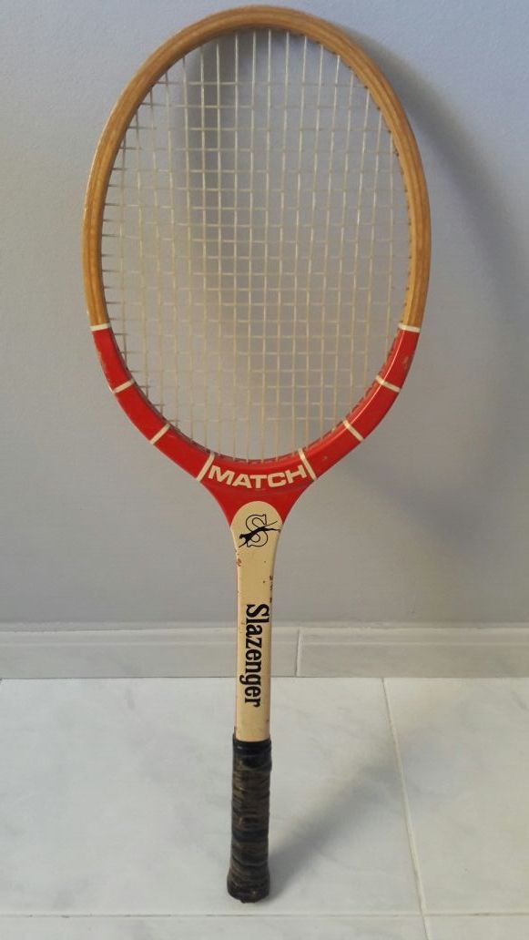 Raqueta tenis Slazenger vintage años 80