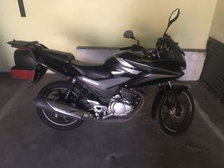 Honda CBF125 CBF 125 rendimiento Sinterizado Pastillas De Freno Delantero De Oro 2009 a 2015