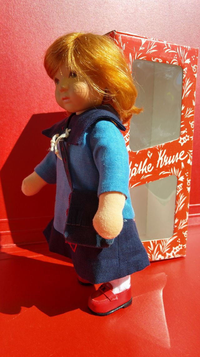MUÑECA Käthe Kruse ALEMANA, JUGUETE DE COLECCIÓN