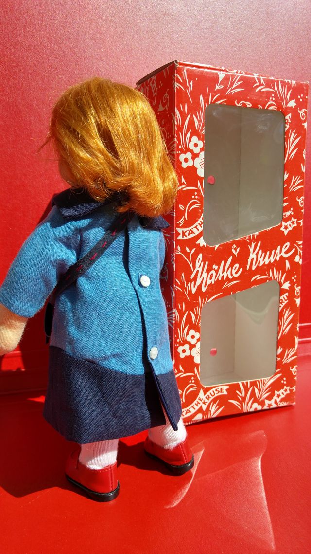 MUÑECA Käthe Kruse ALEMANA, JUGUETE DE COLECCIÓN