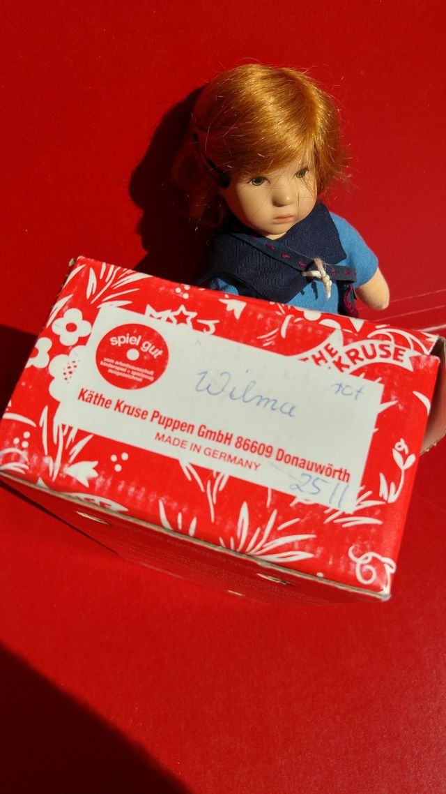 MUÑECA Käthe Kruse ALEMANA, JUGUETE DE COLECCIÓN